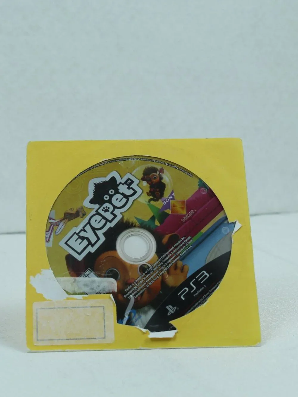 EyePet (PlayStation 3 PS3) Loose Disc Only Tested